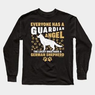 Guardian Angel - German Shepherd Dog Lovers Long Sleeve T-Shirt